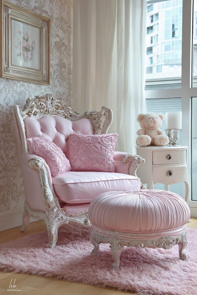Pastel Rococo Curves Meet Modern Safety