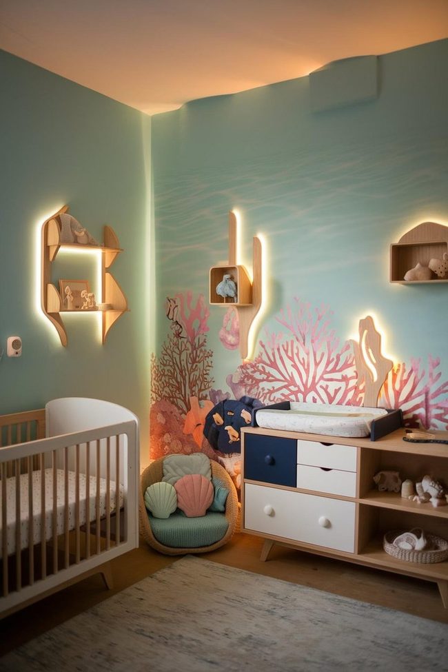 Glowing Coral Shelf Sanctuary