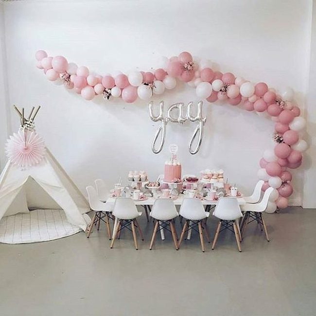 Pink Balloon Party Paradise
