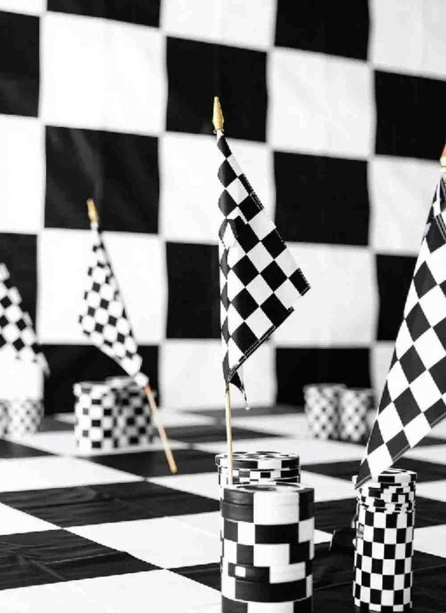 Checkered Flag Racing Banners