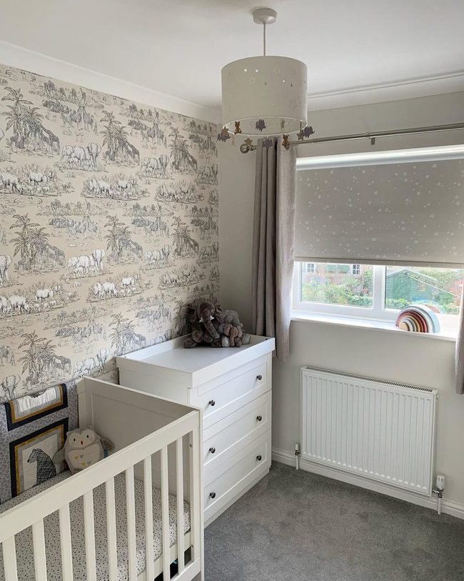Beige Gray Nursery Balance