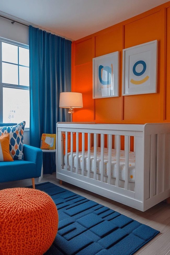Bright Color Blocks Nursery