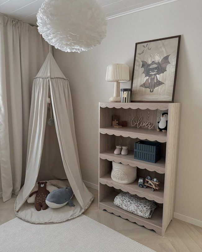 Soft Canopy Bedroom Nook