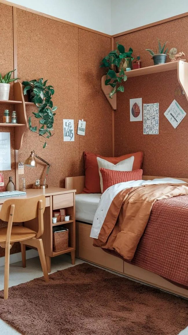 Earthy Tones Study Retreat