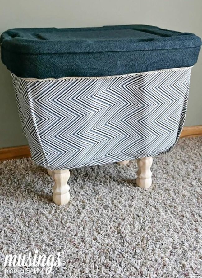 Painted Plastic Toy Box