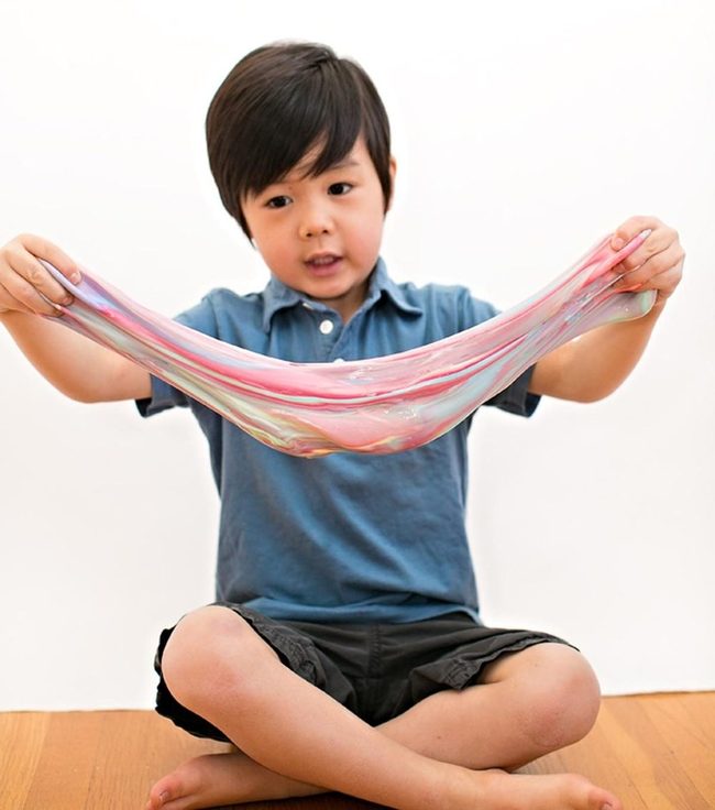 Colorful Slime Stretching Magic