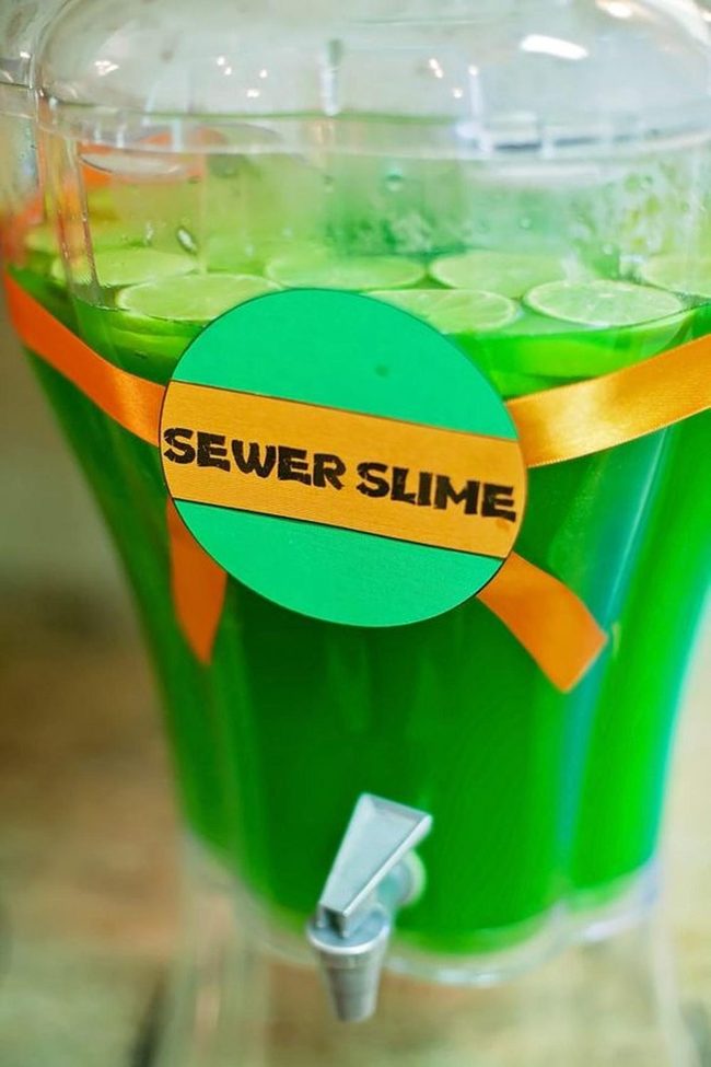 Neon Green Sewer Slime Dispenser