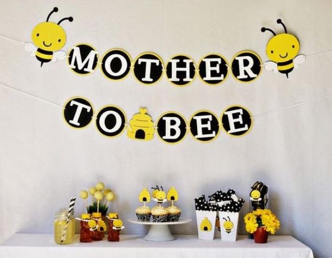 Yellow Bee Baby Shower