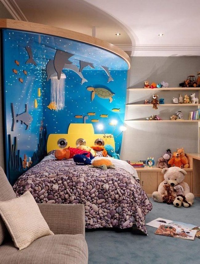 Yellow Submarine Bedroom