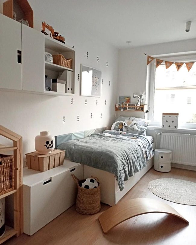 Muted Pastels, Purposeful Storage