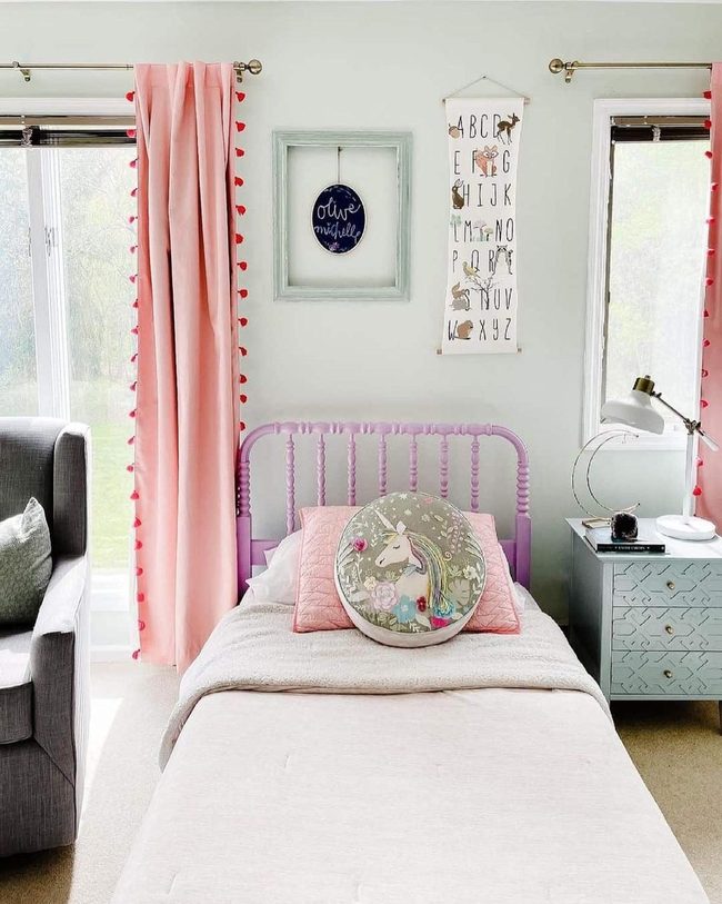 Unicorn Toddler Girl Bedroom