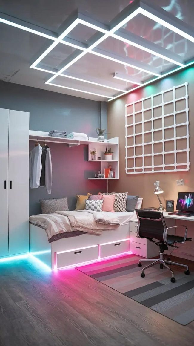 App-Controlled Ceiling Led Strips