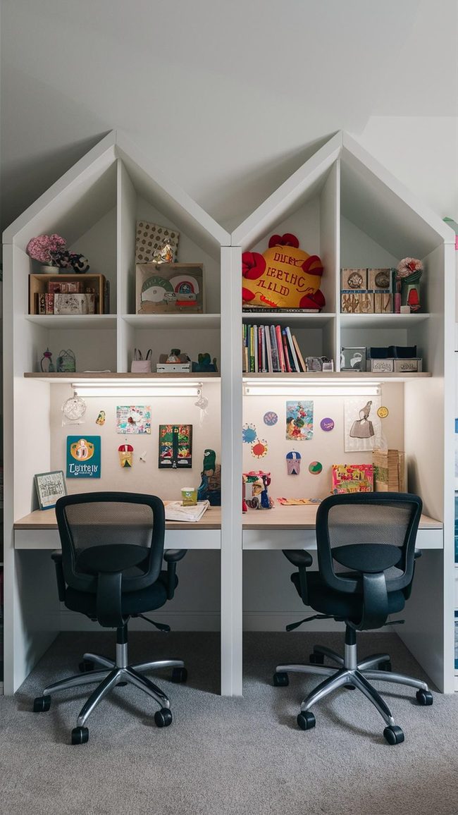 Dedicated Desk Zones for Focus