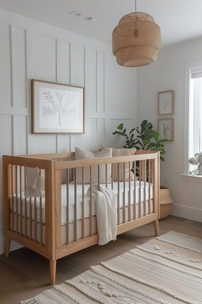 Natural Wood Nursery Sanctuary