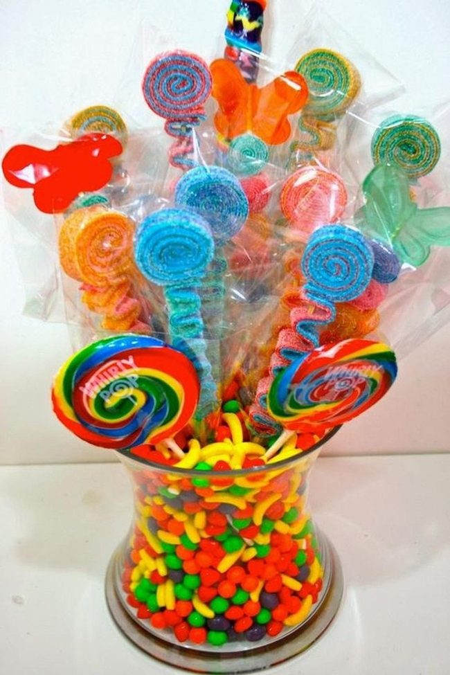 Colorful Candy Jar Abundance