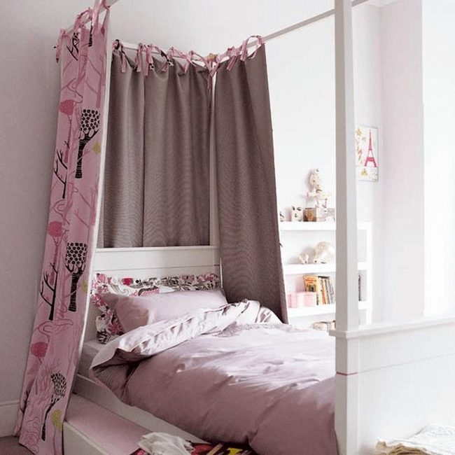 Pink Four-Poster Bedroom Retreat