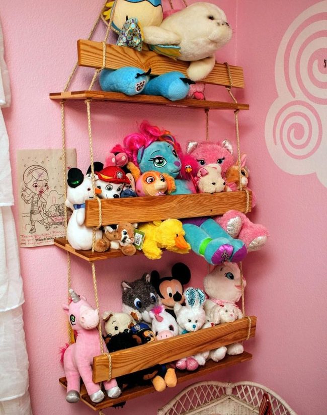 Stacked Wooden Toy Swing