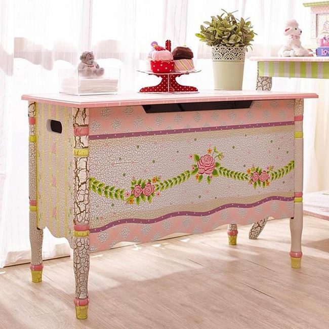 Painted Storage For Young Collectors