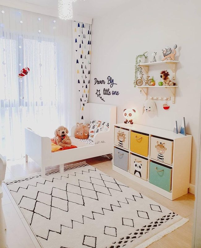 Pastel Nursery With Whimsical Animals
