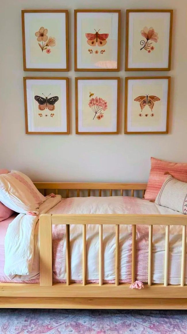 Pink Toddler Room With Options