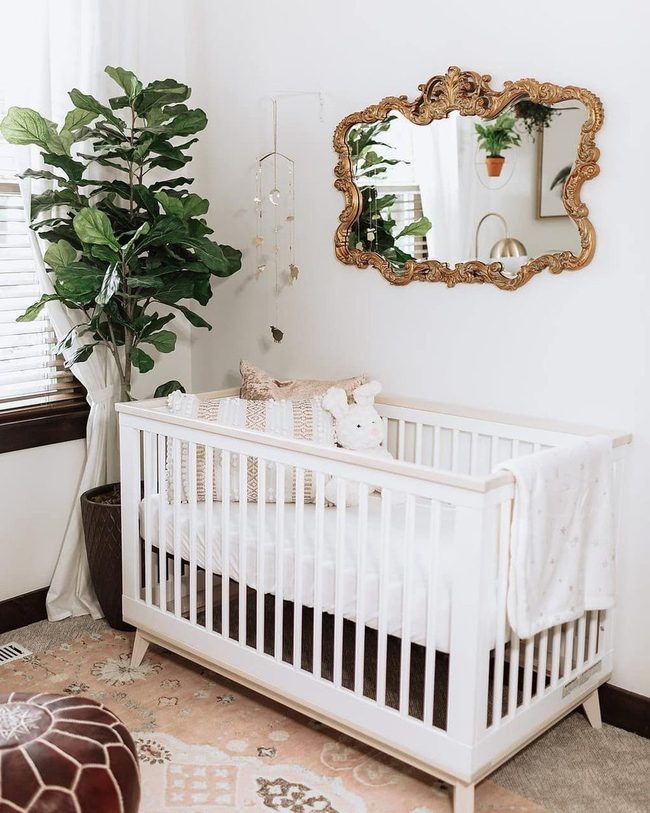 White Walls With Patterned Rug