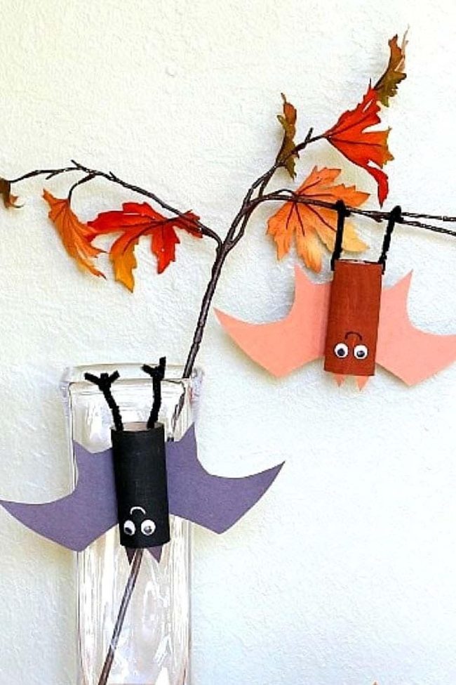 Hanging Paper Bat Decorations