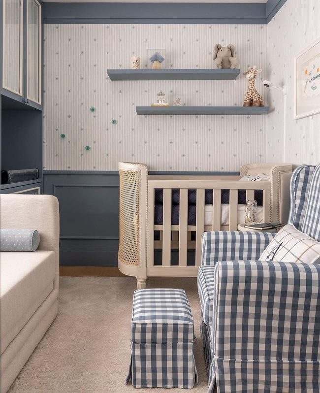 Blue Polka Dot Nursery