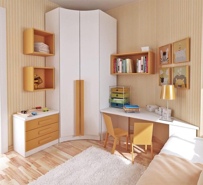 Sunlit Yellow Workspace Sanctuary