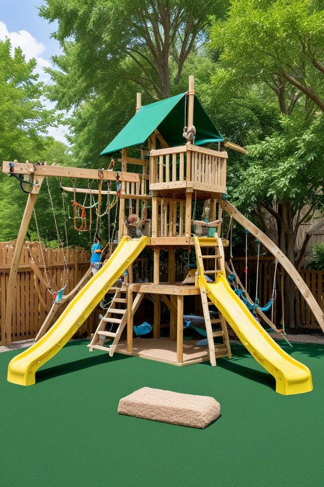 Backyard Climbing Structures for Kids