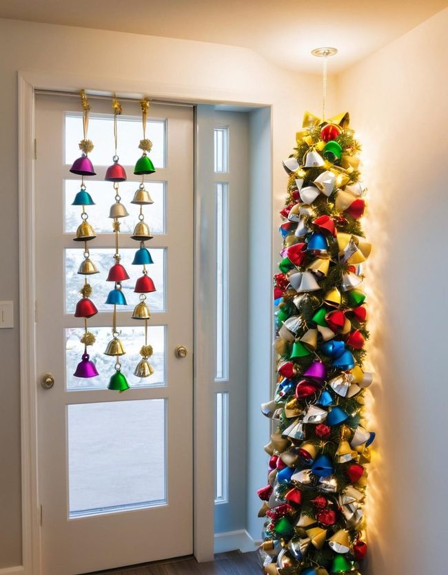 Metallic Bells Handmade Garland