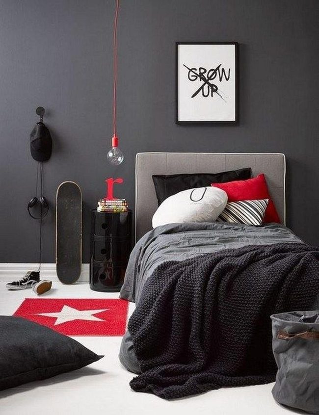 Red Accents, Gray Sanctuary