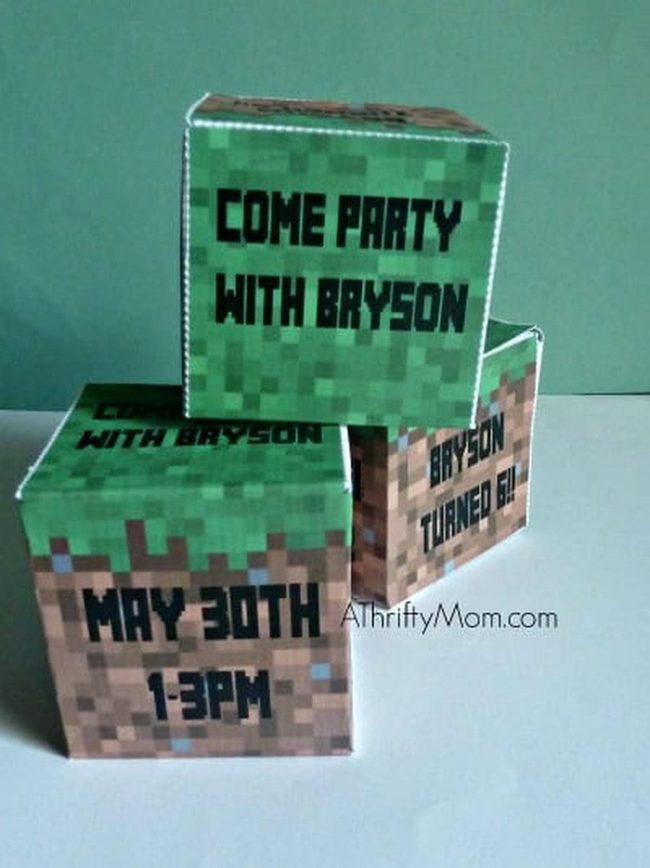 Pixelated Green Block Party