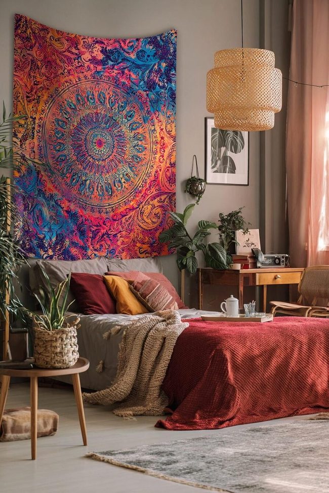 Wall Tapestry Instant Room Upgrade