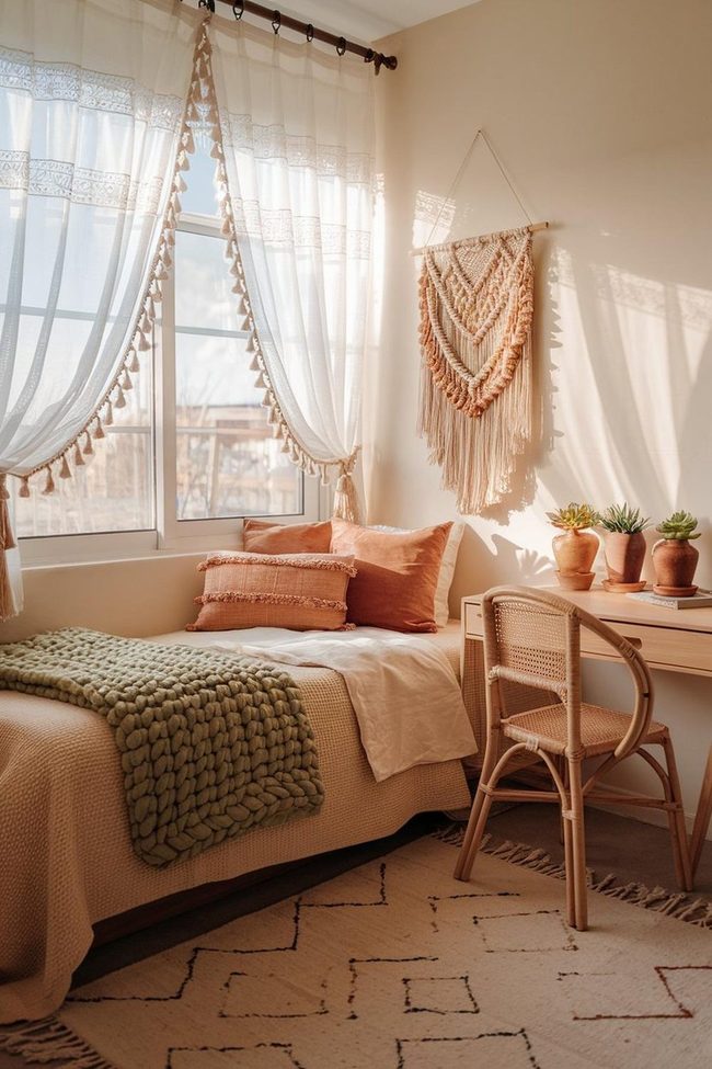 Salt Lamp Meditation Nook