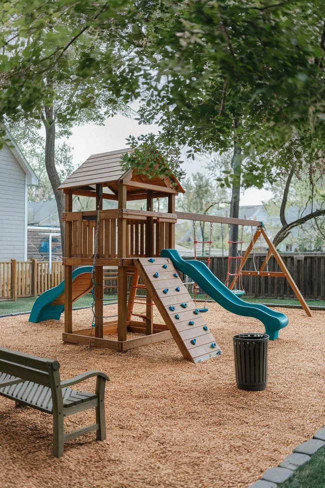 Climbing Bars And Rope Nets
