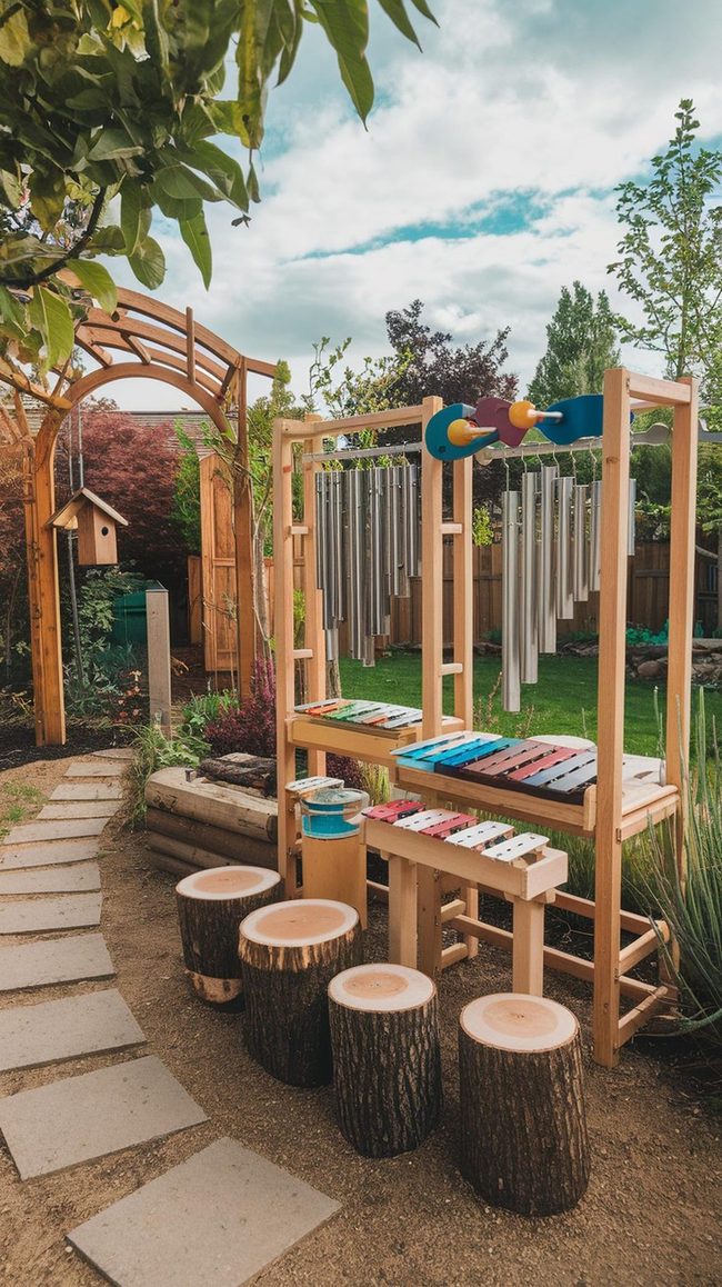 Backyard Drum Circle Station