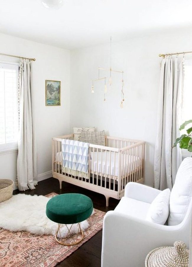 Green Stools, Wooden Cribs, Natural Light
