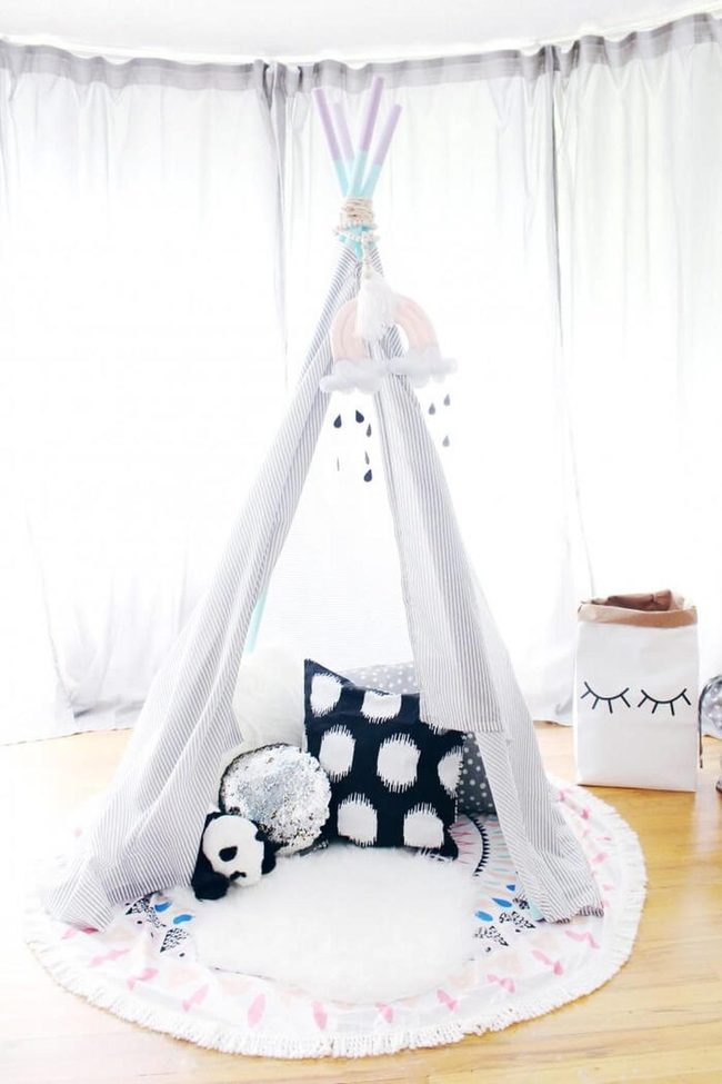 Homemade Pvc Teepee Nautical