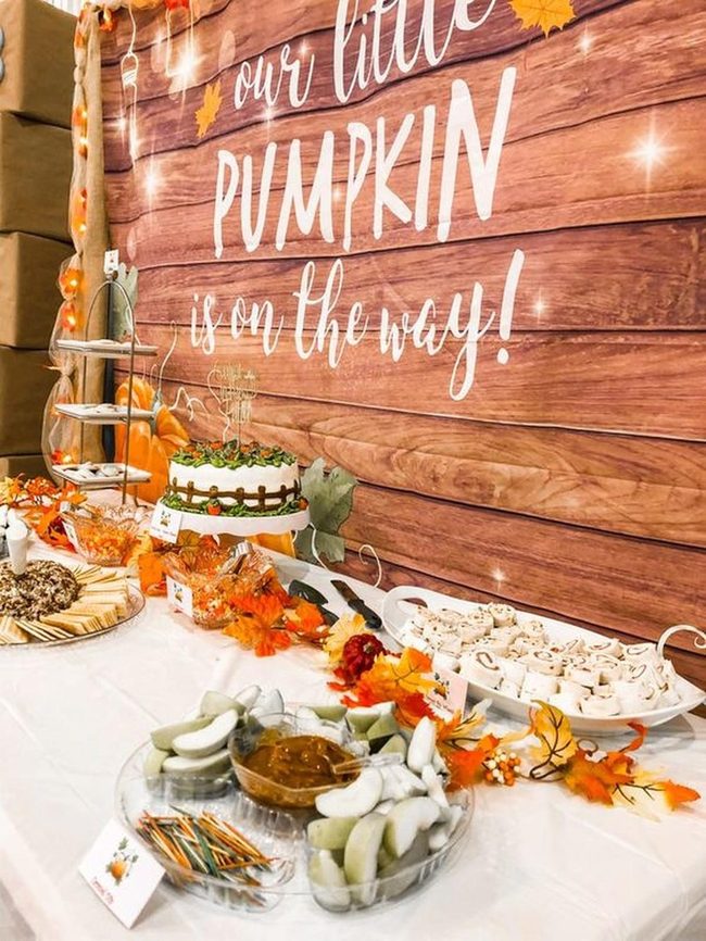 Pumpkin Baby Shower Harvest