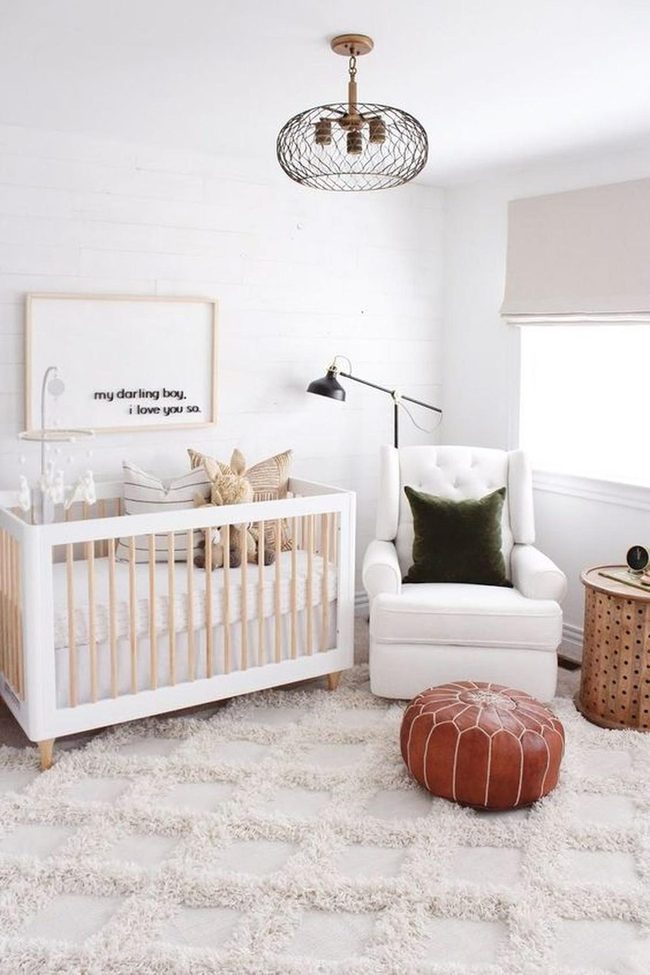 Green Armchair Nursery Sanctuary