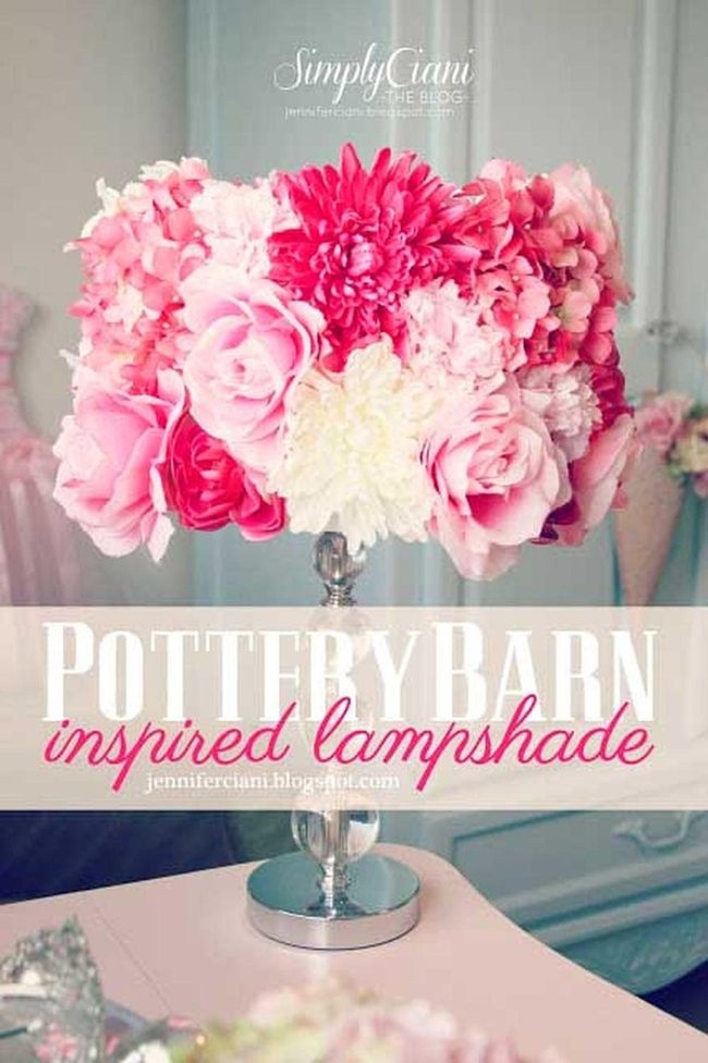 Floral Lampshade, Teenage Glow