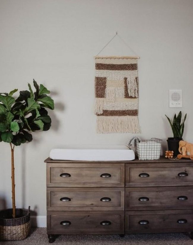 Green Plants, Wood Tones, Neutral Nursery