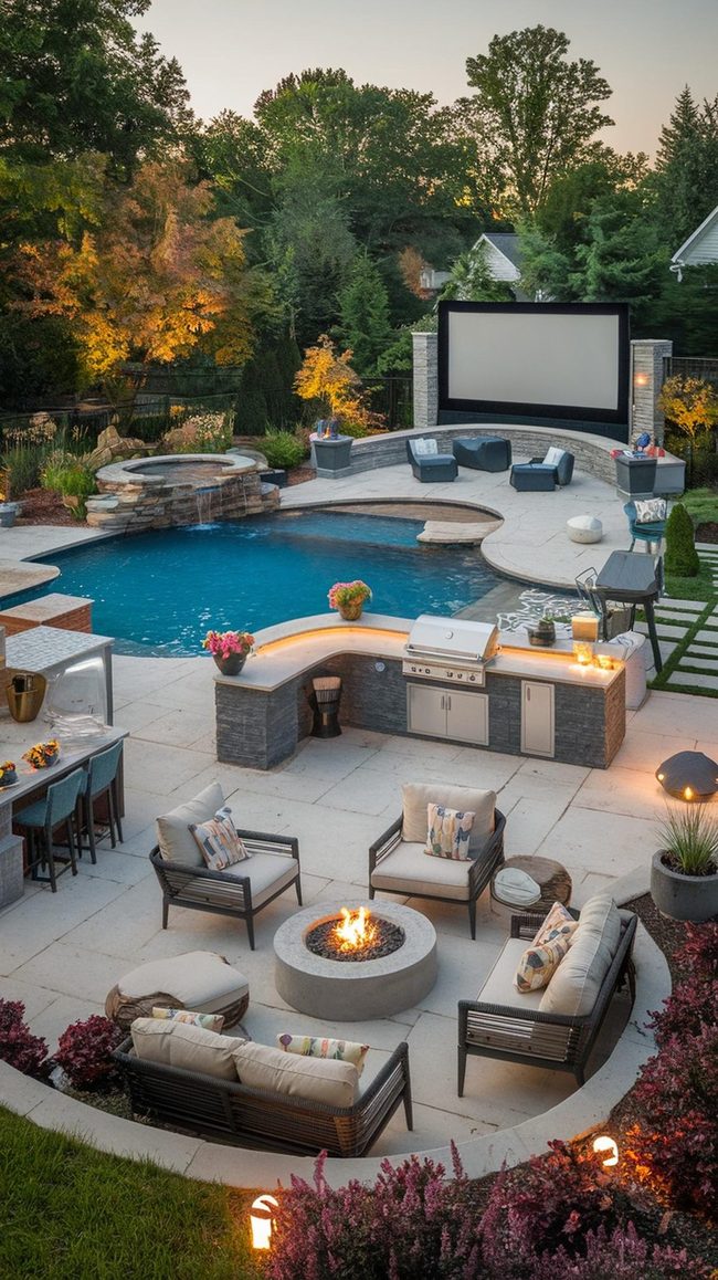 Crystal Pool Entertainment Garden Zone