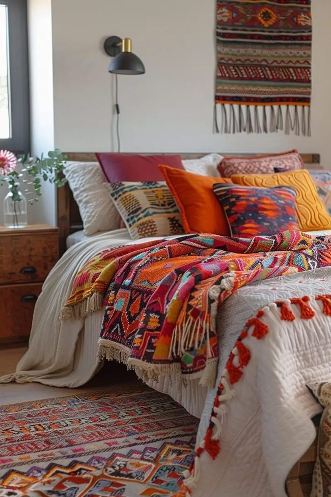 Orange Earth Tapestry Mix