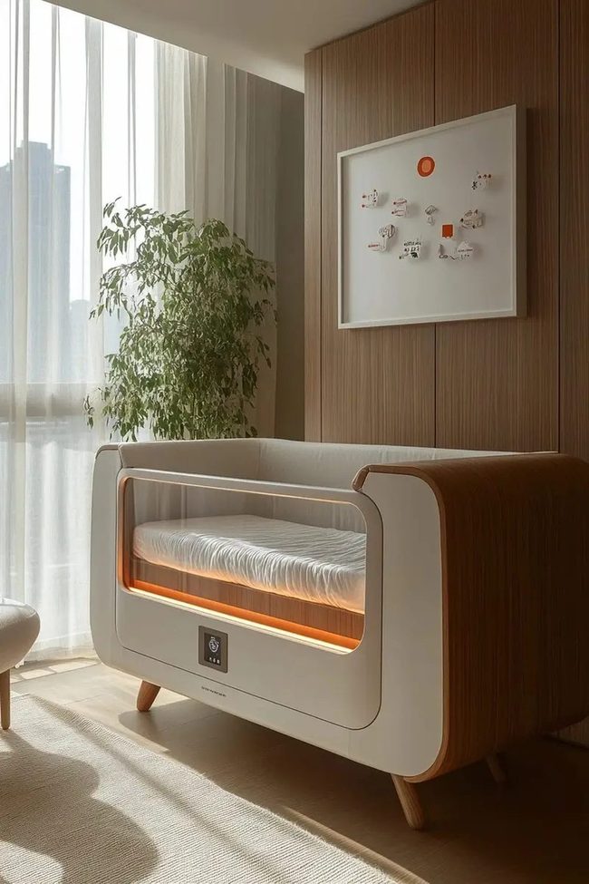 Wood Tones, Smart Care Nursery