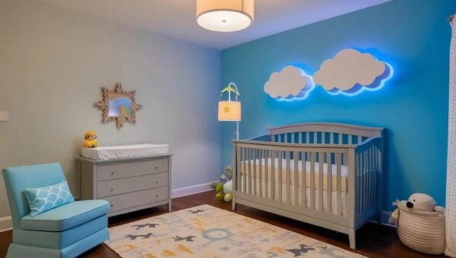 Muted Cloud Shape Lights