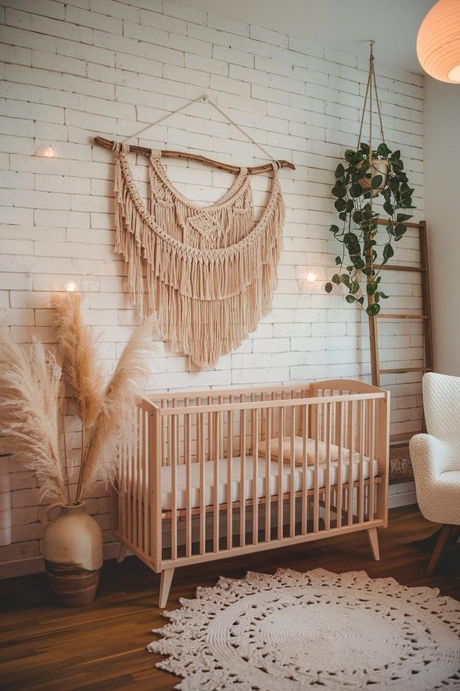Macramé Wall Focal Point Nursery