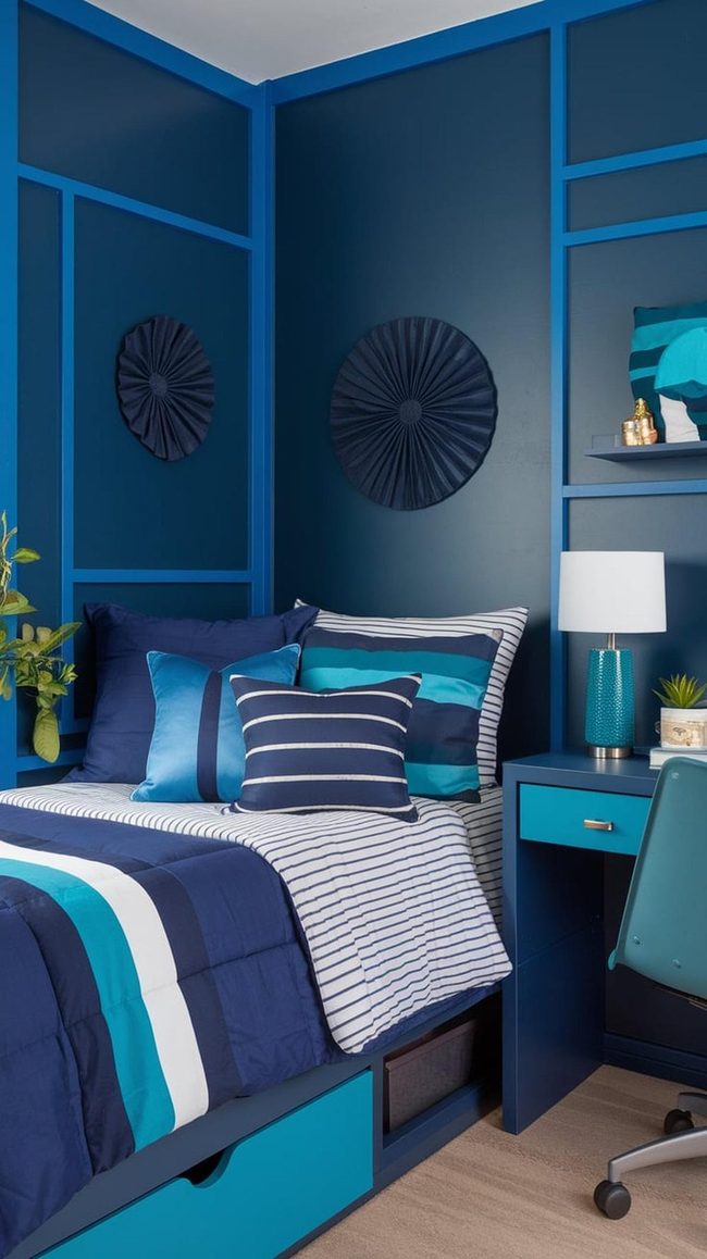 Sapphire Sheer Curtains Dorm Essential