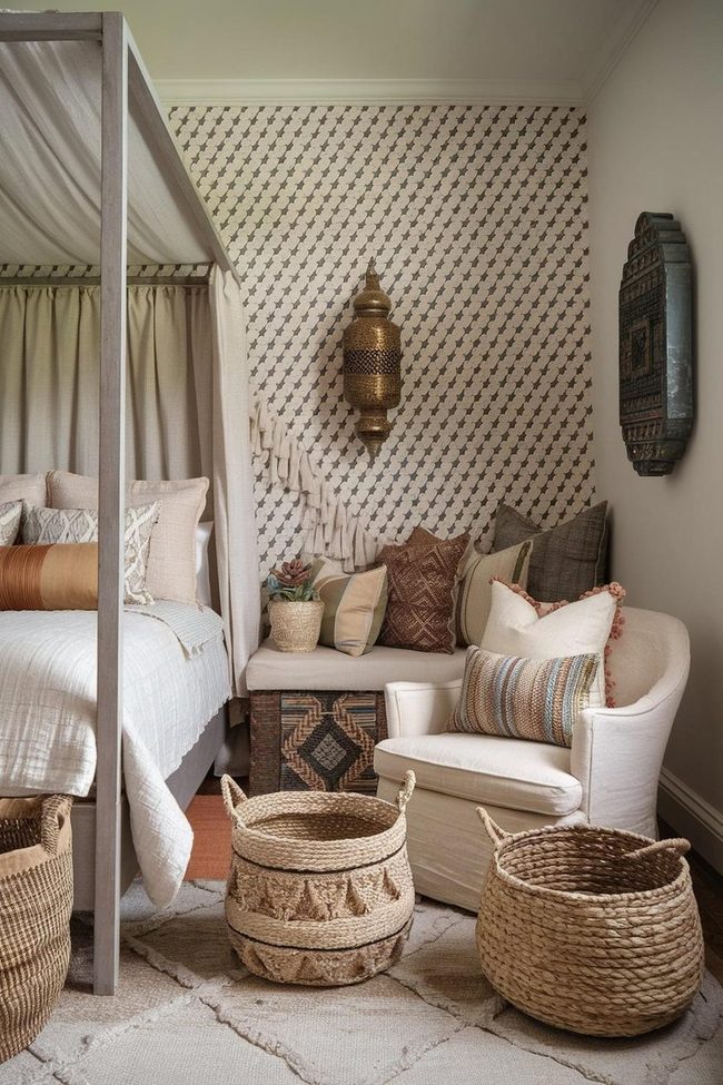 Moroccan Woven Resting Area Layers