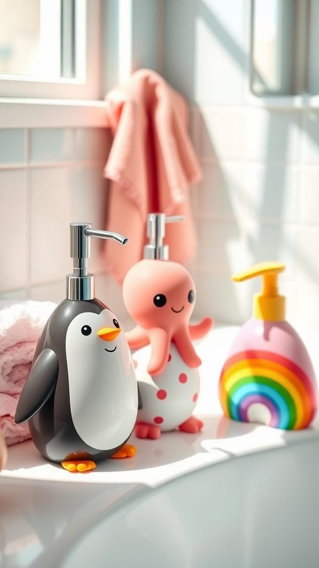 Character-Shaped Foam Dispensers